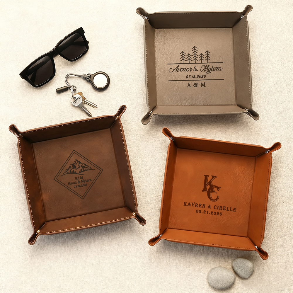 Personalized Engraved Gift - Personalized Storage Tray|Custom-Engraved Men'S Tray|Father'S Day