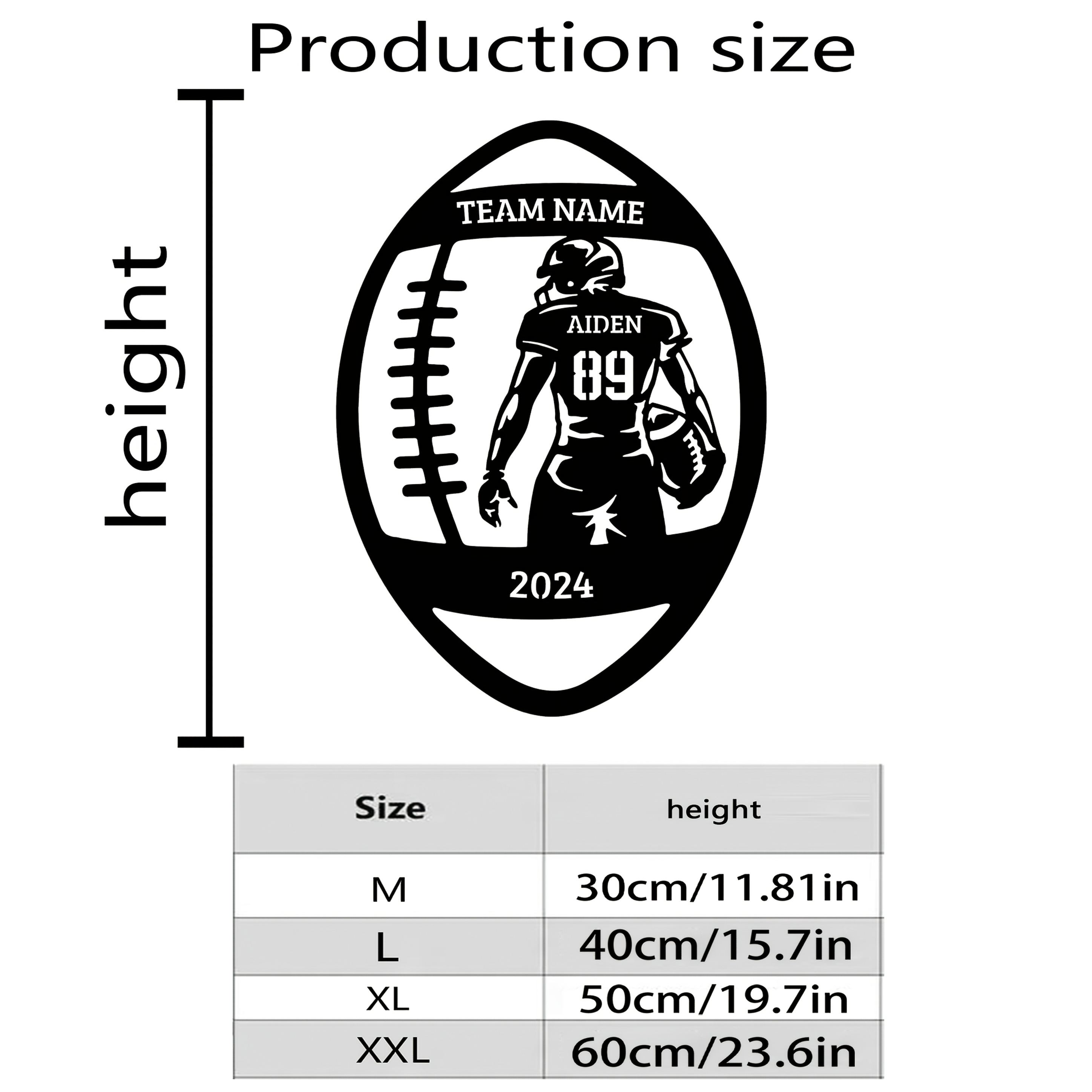 Personalized American Football - Personalized Engraved Gift บทวิจารณ์และราคา
