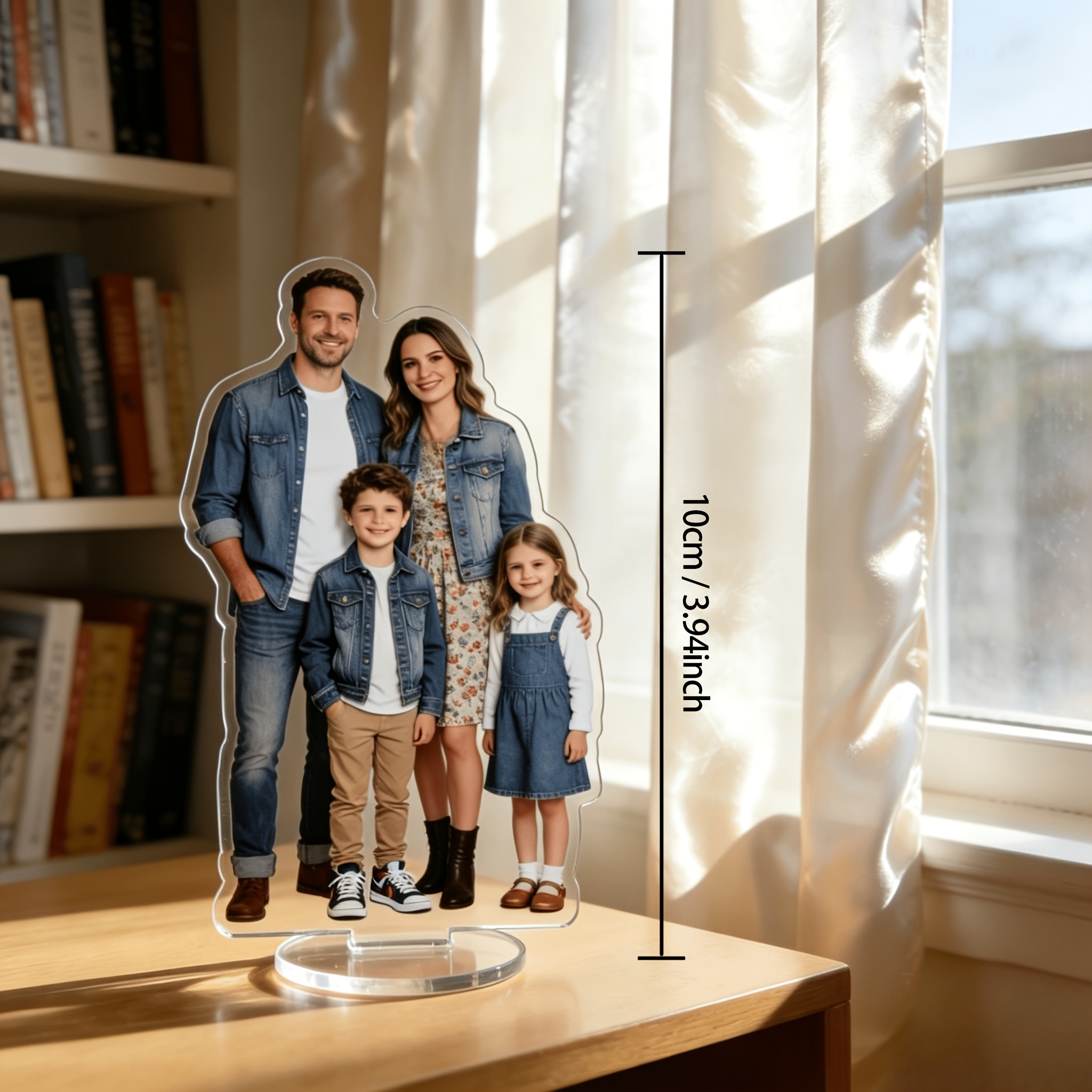 Custom 2D Acrylic Pet Desktop  - Personalized Engraved Gift บทวิจารณ์และราคา