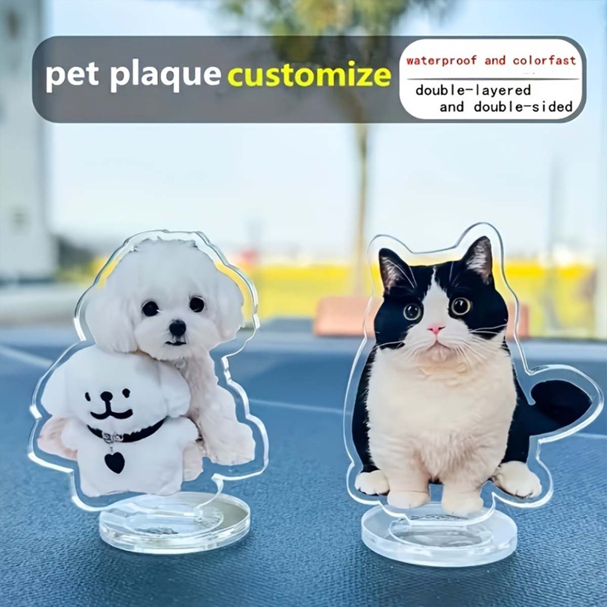 2D personalized acrylic photo  - Personalized Engraved Gift บทวิจารณ์และราคา