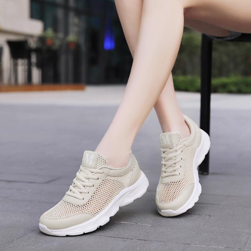 Summer Breathable Sneakers Wom - Luxury Lifestyle Way บทวิจารณ์และราคา