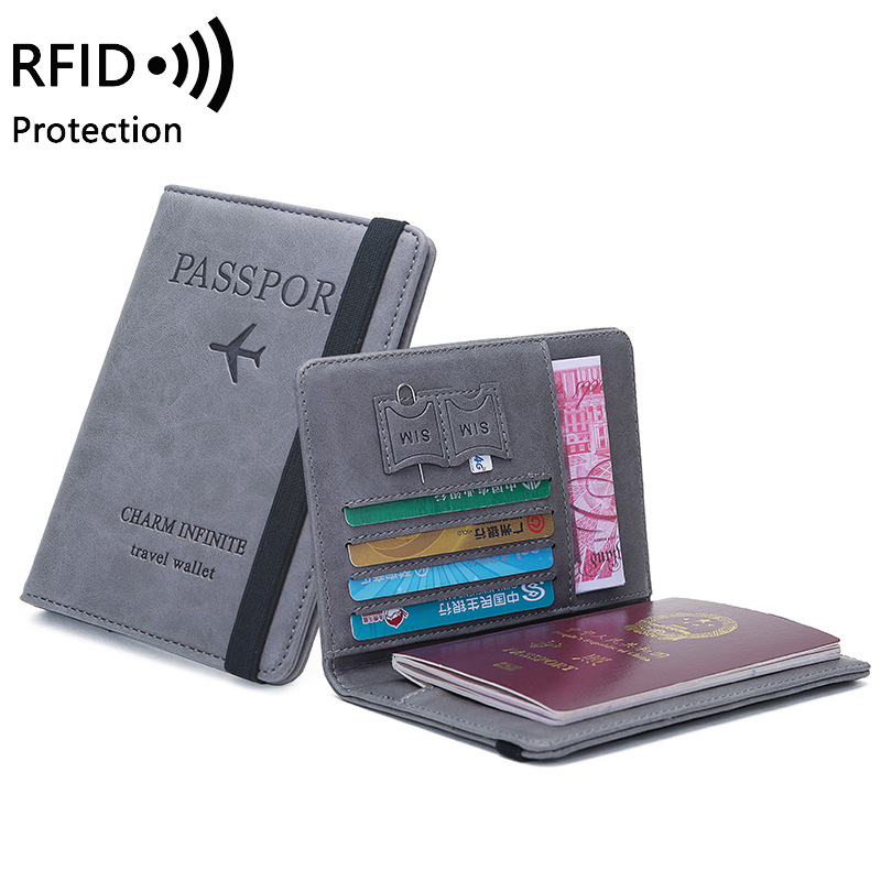 Unisex PU Leather Passport Hol - Leather Passport Cover บทวิจารณ์และราคา