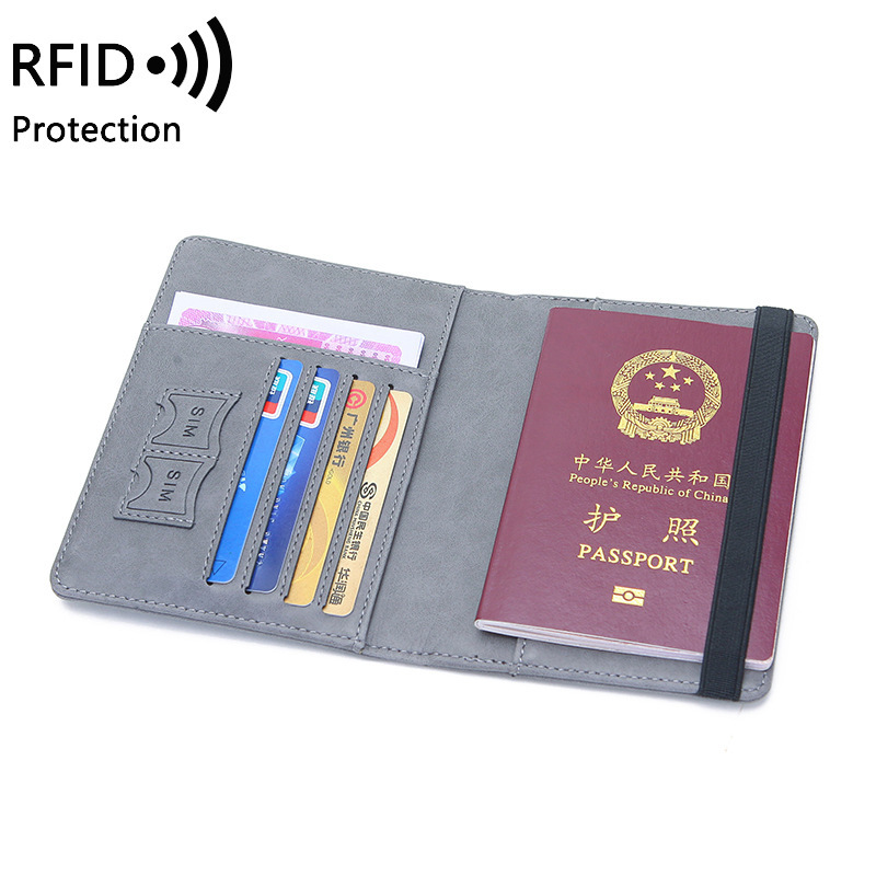 Unisex PU Leather Passport Hol - Leather Passport Cover บทวิจารณ์และราคา