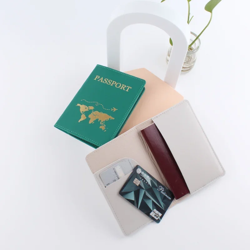 Unisex New Simple Fashion PU P - Leather Passport Cover บทวิจารณ์และราคา