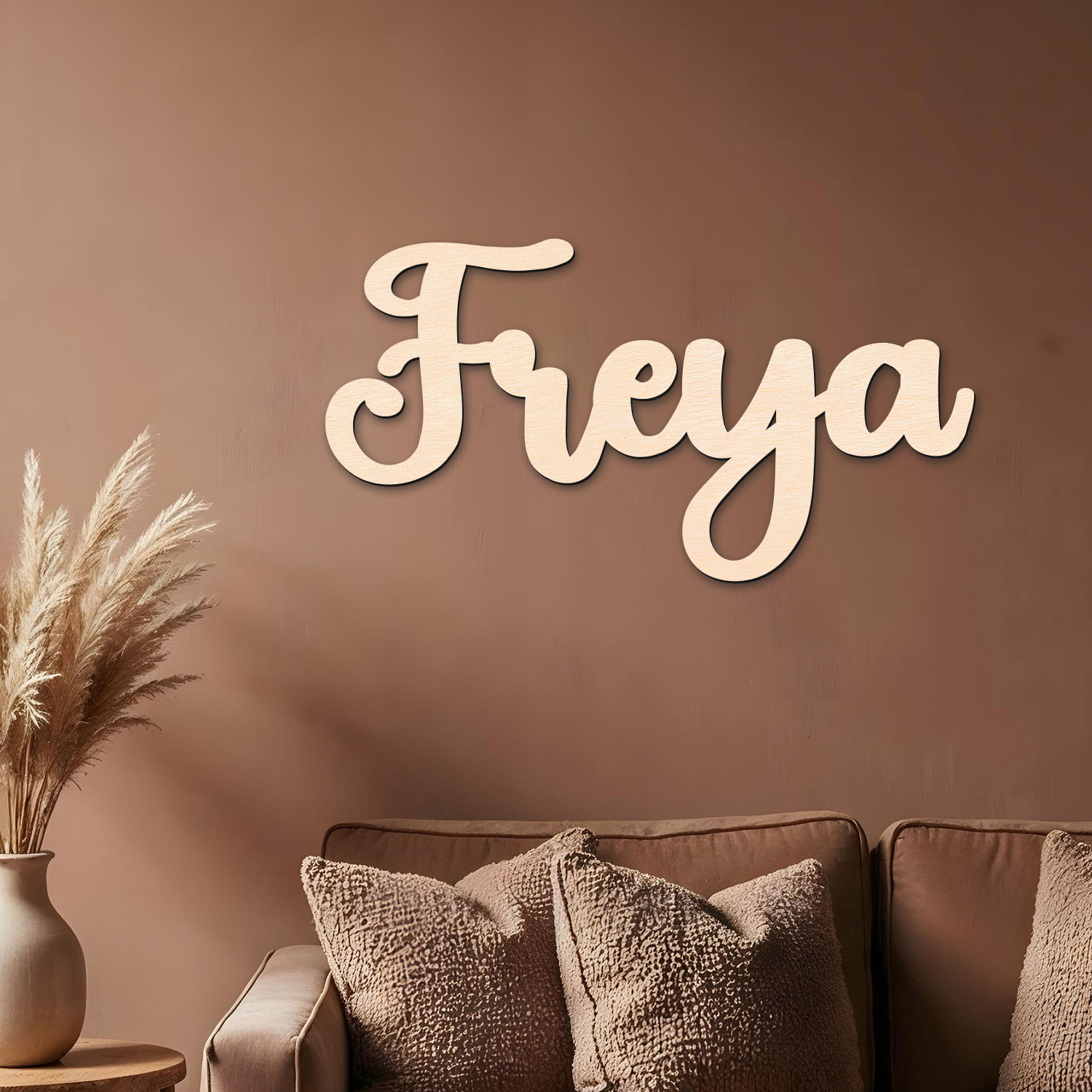 1pc Custom Wooden Name Sign,Cu - Personalized Engraved Gift บทวิจารณ์และราคา