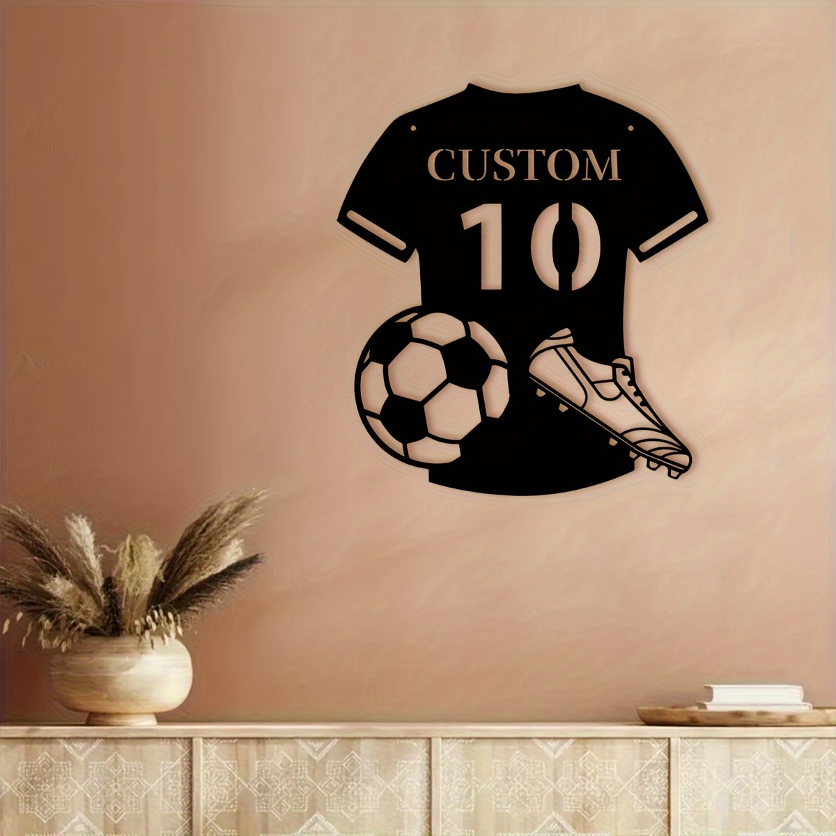 Custom Metal Soccer Jersey Sig - Personalized Engraved Gift บทวิจารณ์และราคา
