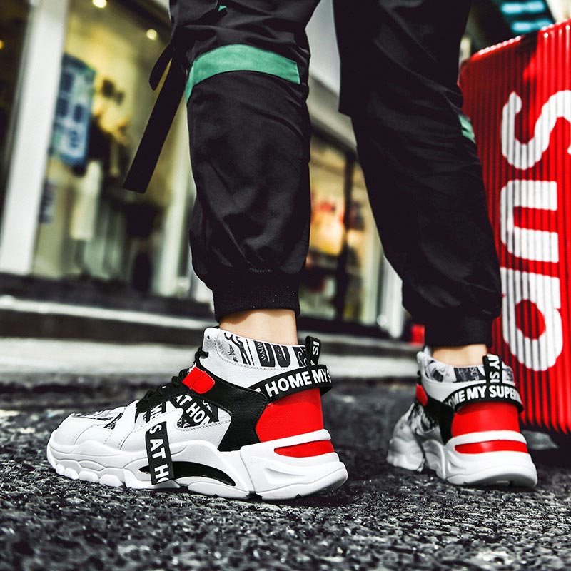 Large Size High Top Chunky Man - Luxury Lifestyle Way บทวิจารณ์และราคา
