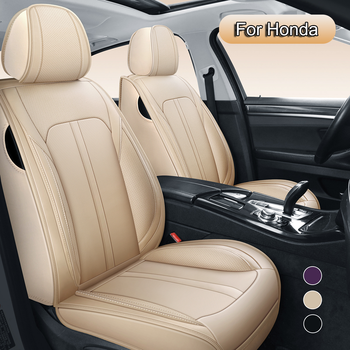 PU Leather Car Seat Covers Ful - Leather Passport Cover บทวิจารณ์และราคา