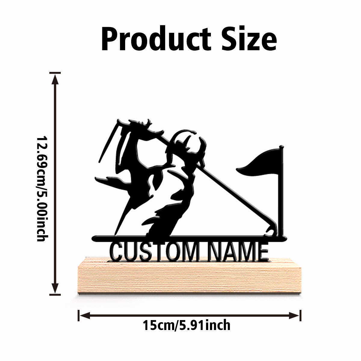 Custom Engraved Golfer Metal S - Personalized Engraved Gift บทวิจารณ์และราคา
