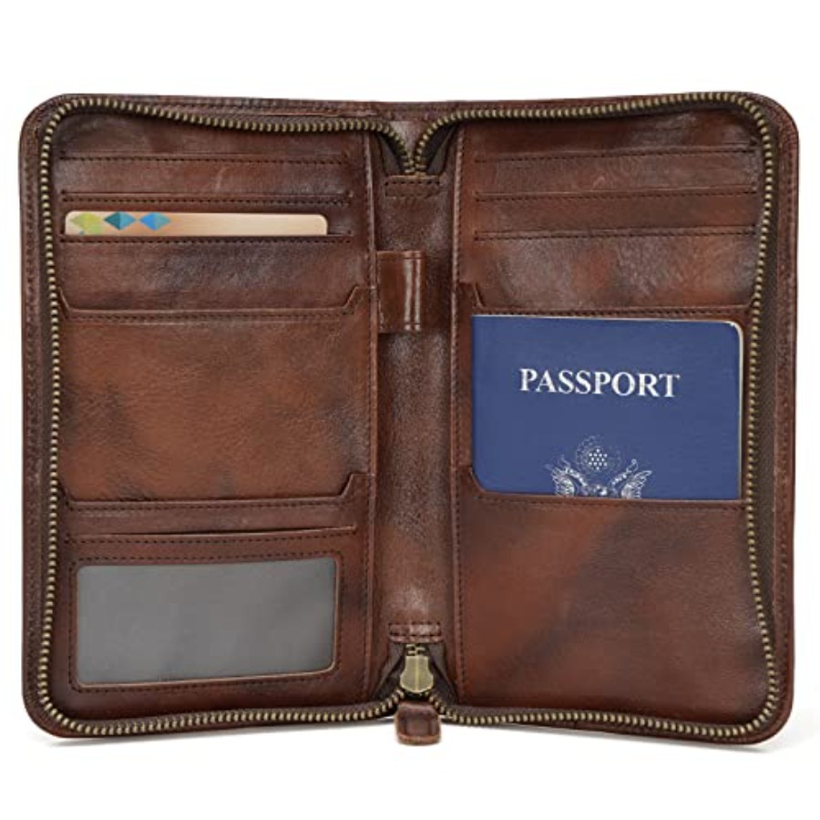 Polare Full Grain Leather Pass - Leather Passport Cover บทวิจารณ์และราคา