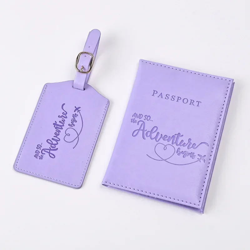 New Purple PU Leather Passport - Leather Passport Cover บทวิจารณ์และราคา