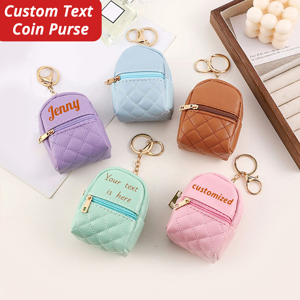 Mini Custom Name Coin Purse Pe - Personalized Engraved Gift บทวิจารณ์และราคา