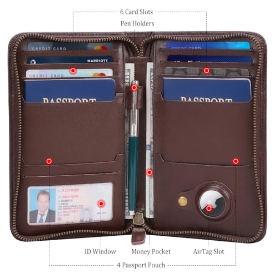 Polare Full Grain Leather Pass - Leather Passport Cover บทวิจารณ์และราคา