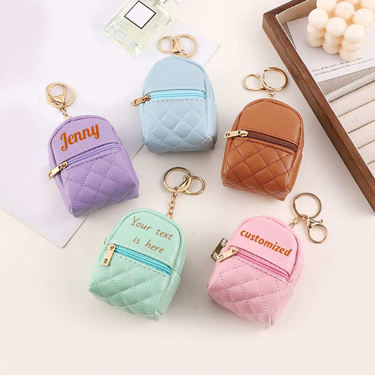 Mini Custom Name Keychain Coin - Personalized Engraved Gift บทวิจารณ์และราคา