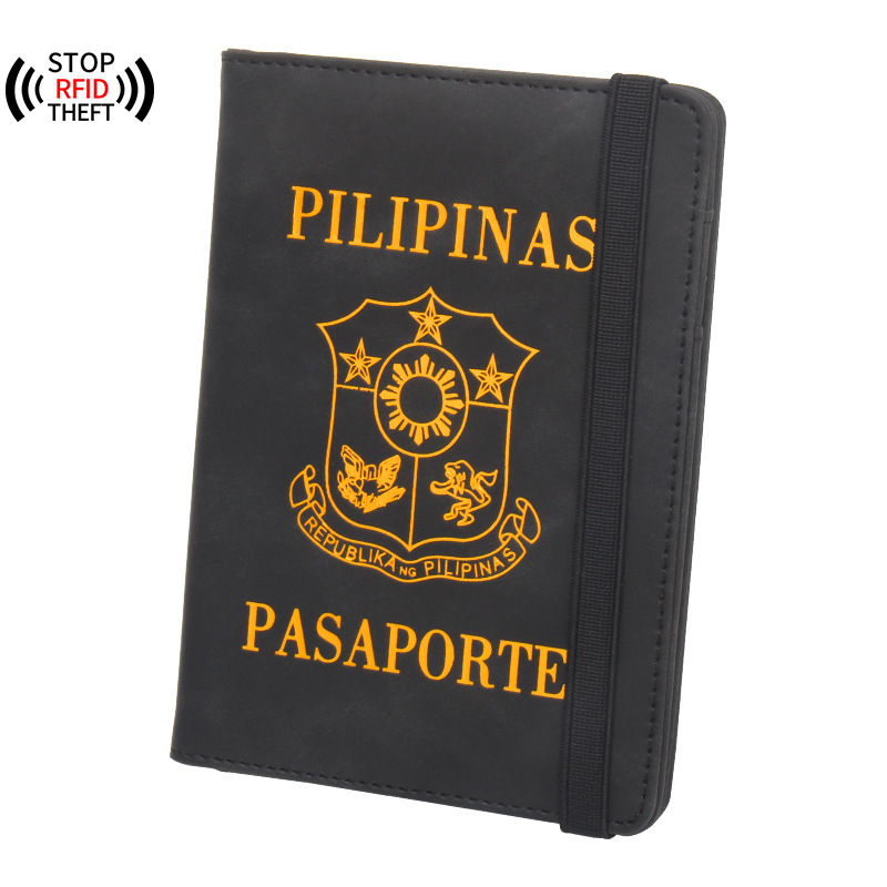 Philippines Passport Cover Rfi - Leather Passport Cover บทวิจารณ์และราคา