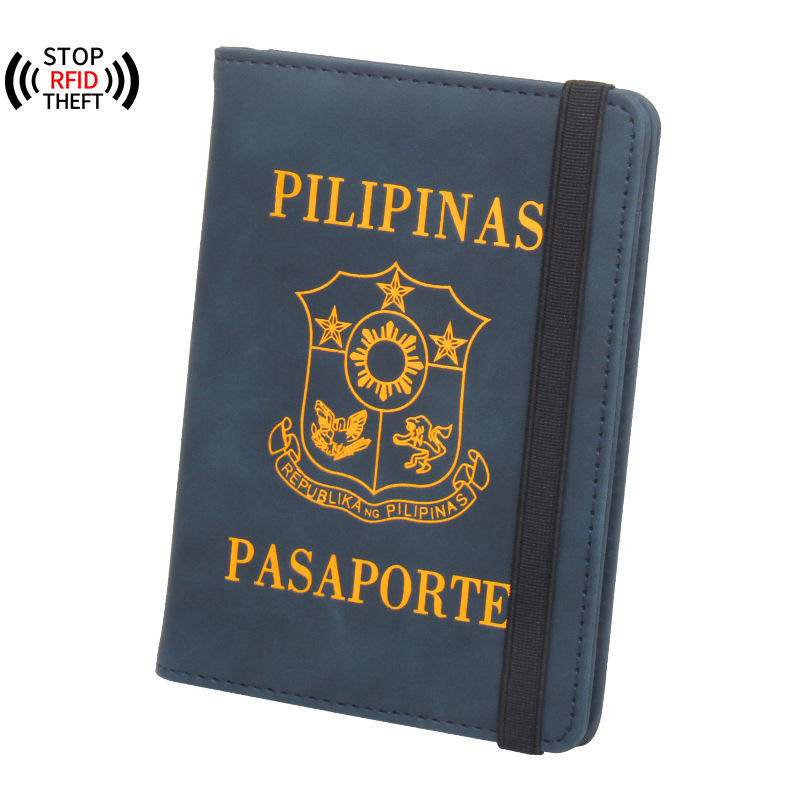 Philippines Passport Cover Rfi - Leather Passport Cover บทวิจารณ์และราคา