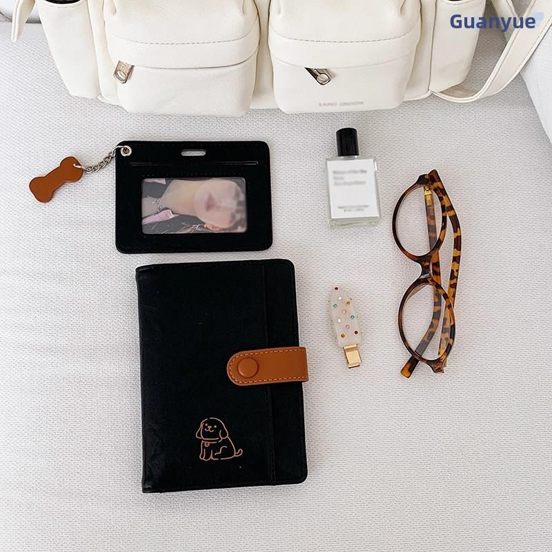 Cute Dog Passport Holder Trave - Leather Passport Cover บทวิจารณ์และราคา