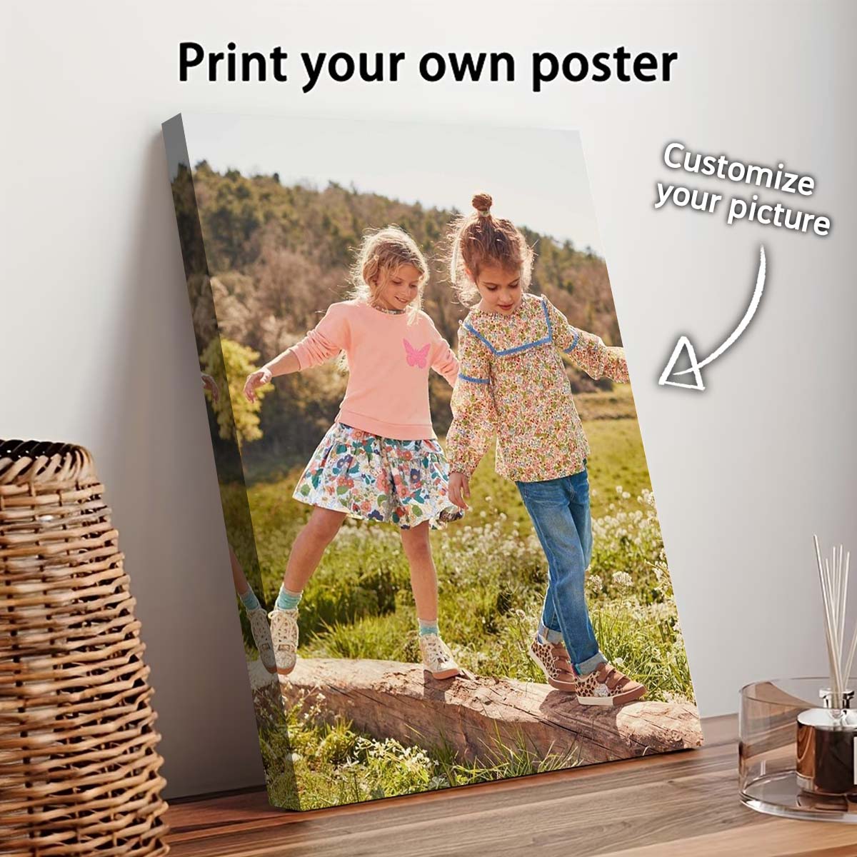 Custom photo canvas printing,  - Personalized Engraved Gift บทวิจารณ์และราคา