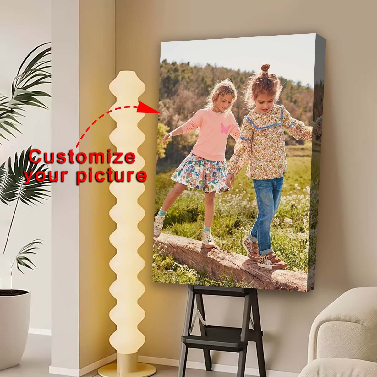 Custom photo canvas printing,  - Personalized Engraved Gift บทวิจารณ์และราคา