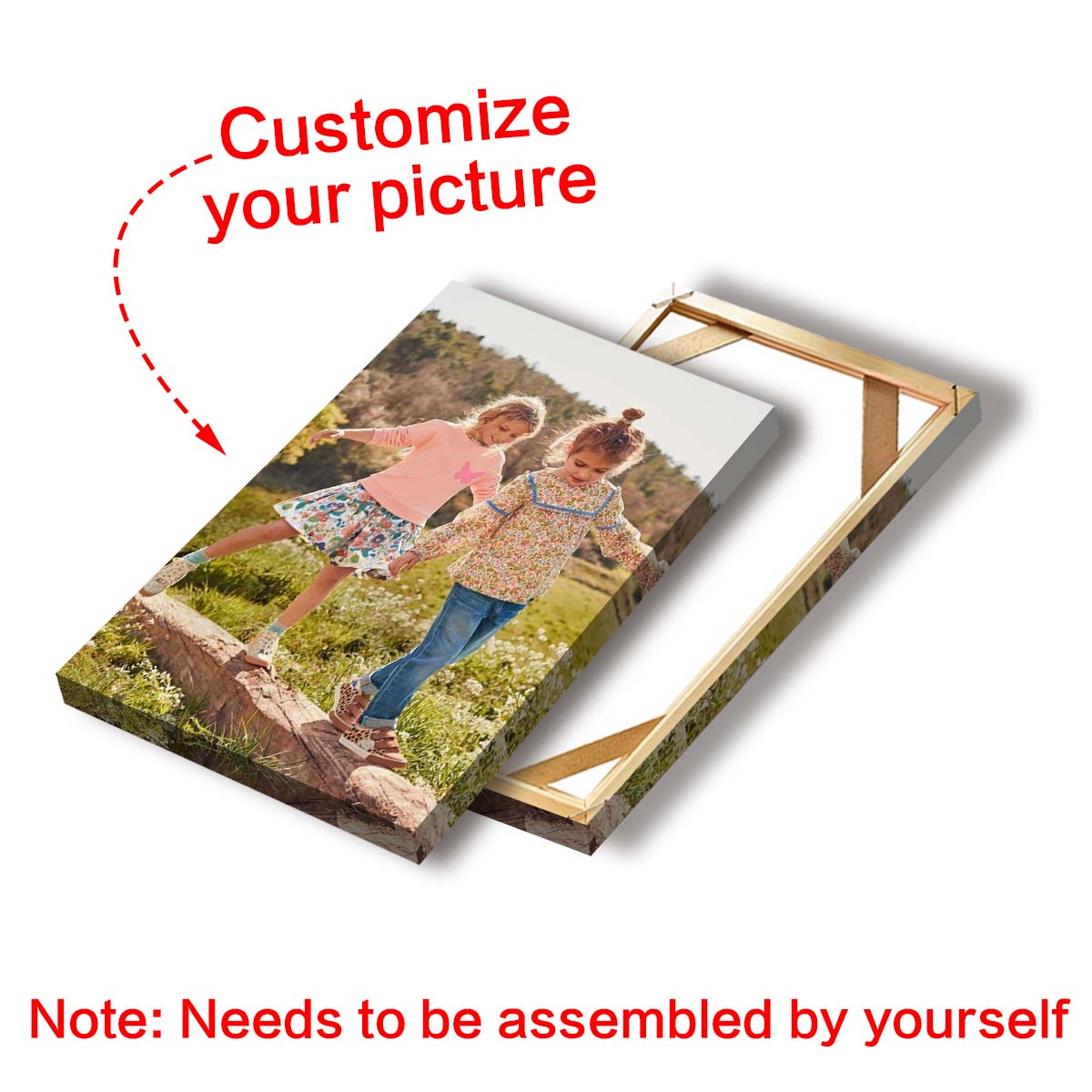 Custom photo canvas printing,  - Personalized Engraved Gift บทวิจารณ์และราคา
