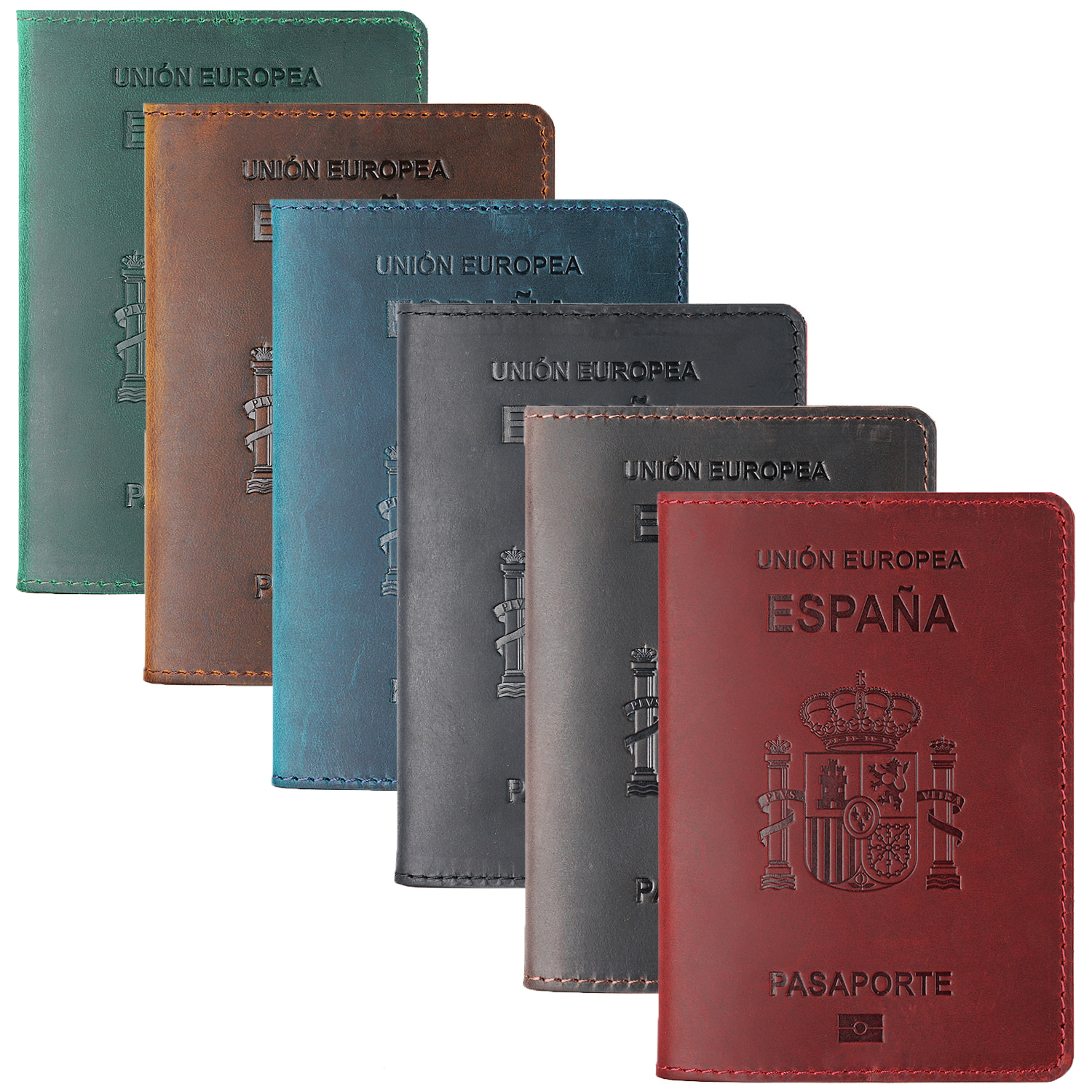 AIGUONIU High-end Spain Genuin - Leather Passport Cover บทวิจารณ์และราคา