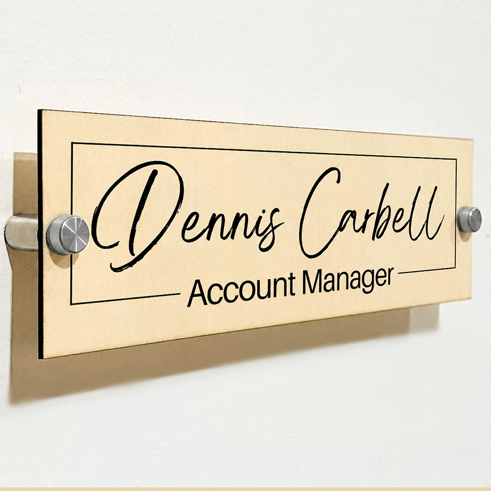 1PC Custom Wooden Door Sign -  - Personalized Engraved Gift บทวิจารณ์และราคา