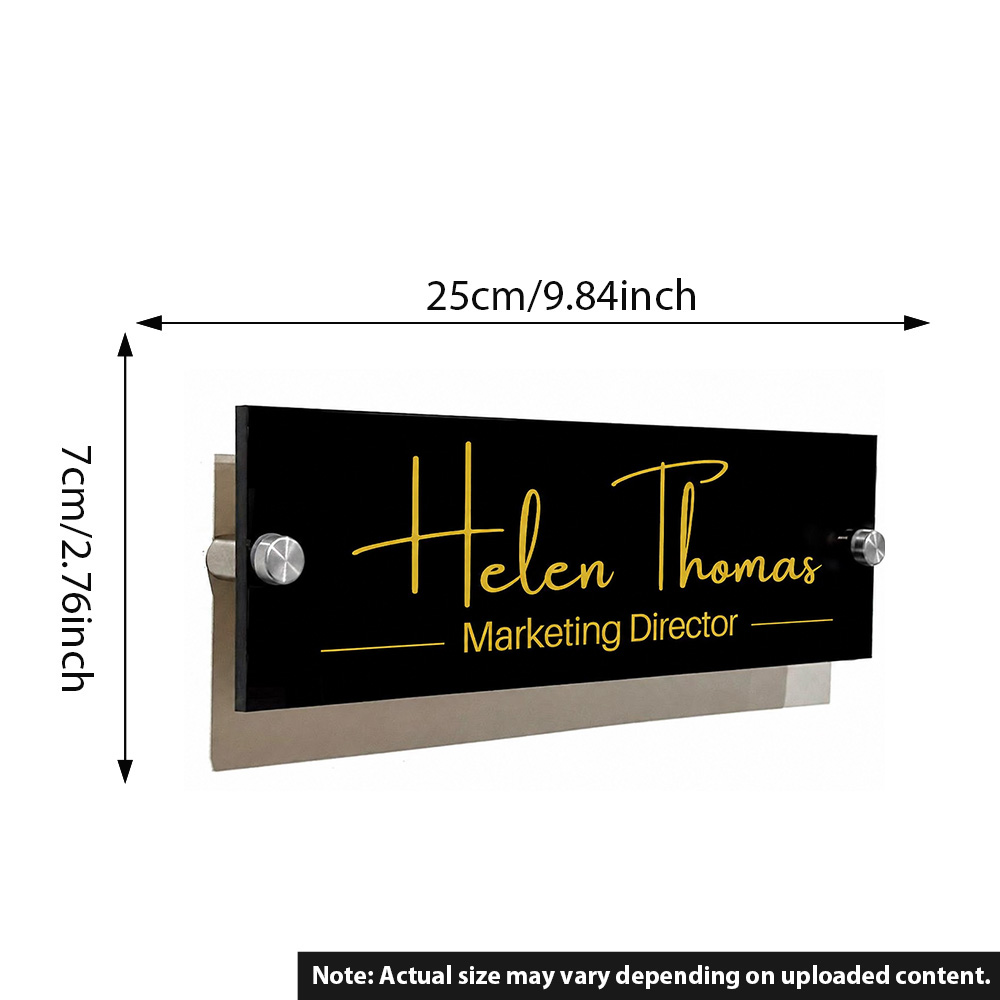 1PC Custom Wooden Door Sign -  - Personalized Engraved Gift บทวิจารณ์และราคา